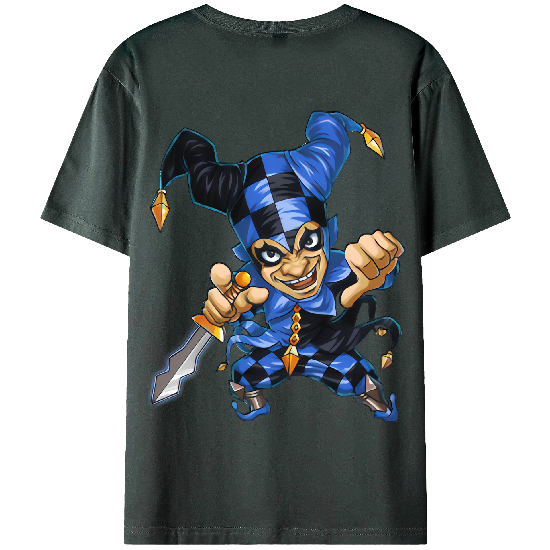 （画像用） リーグ・オブ・レジェンド League of Legends LOL 綿100％ メンズ半袖Tシャツ（バックプリント） 通気性